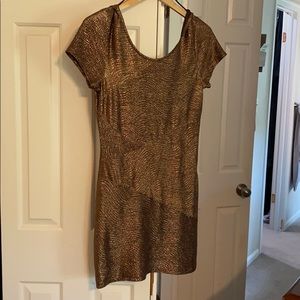 Gold shimmer tunic